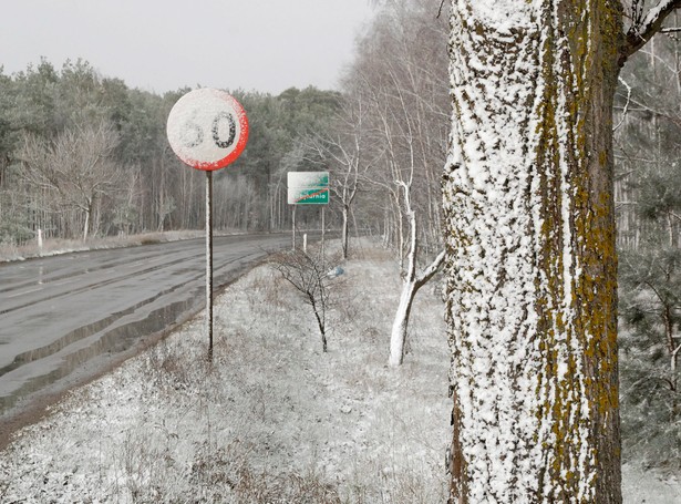 Ślisko i niebezpiecznie na drogach