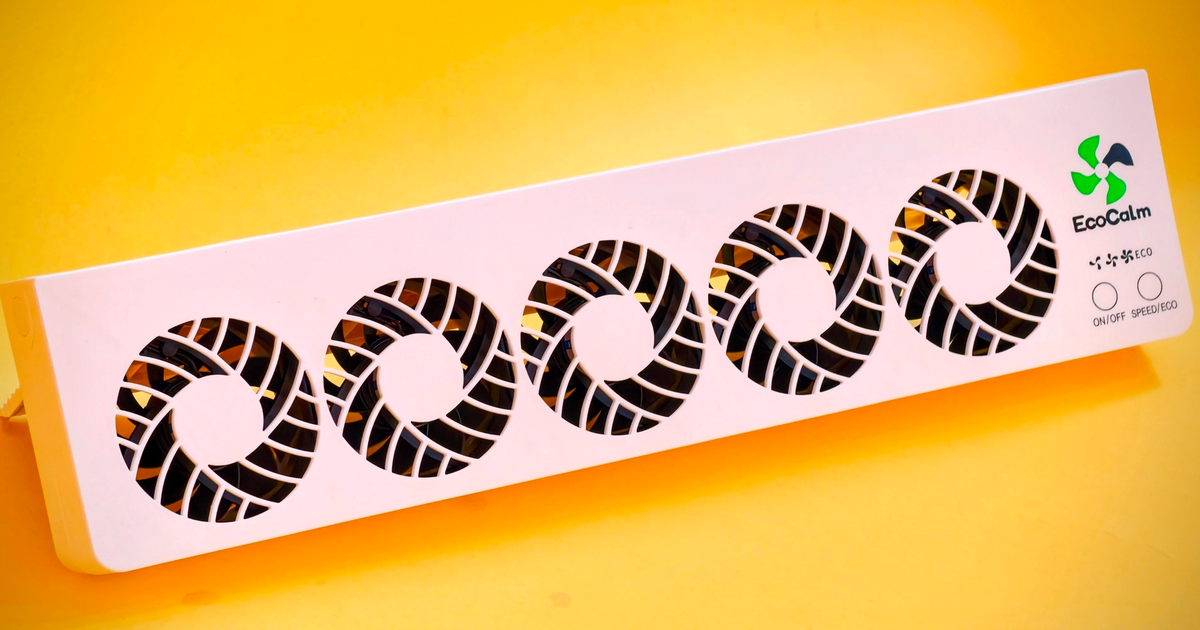 Ecocalm radyatör fanı testte: sıcak havayı yukarı veya ileri üflüyor