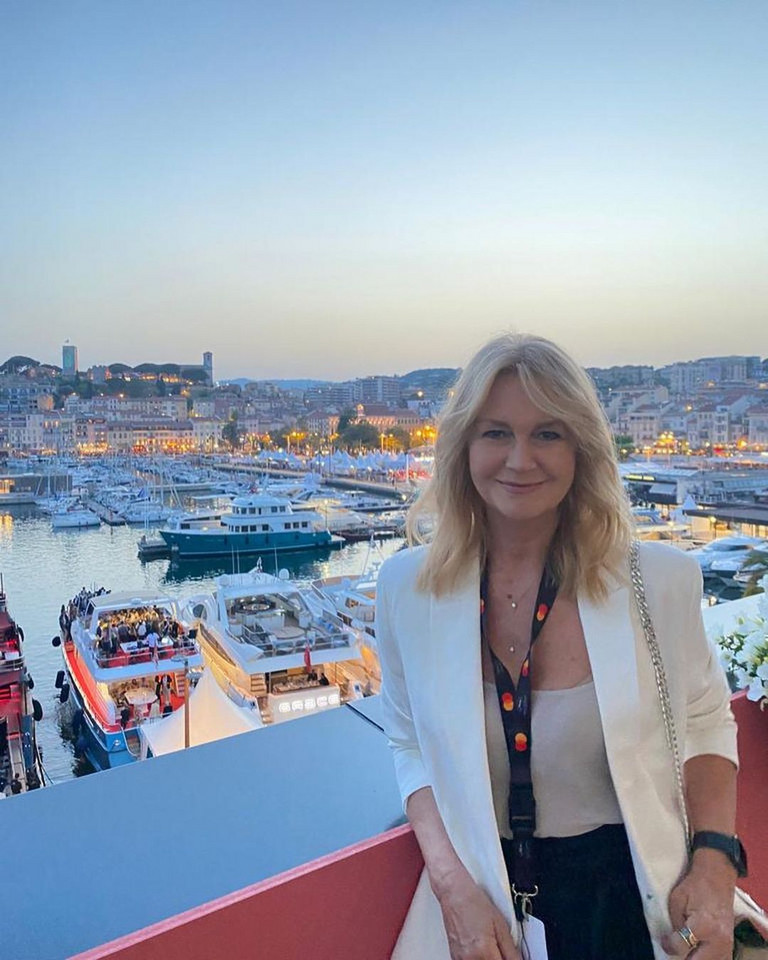 Grażyna Torbicka na festiwalu w Cannes 2022