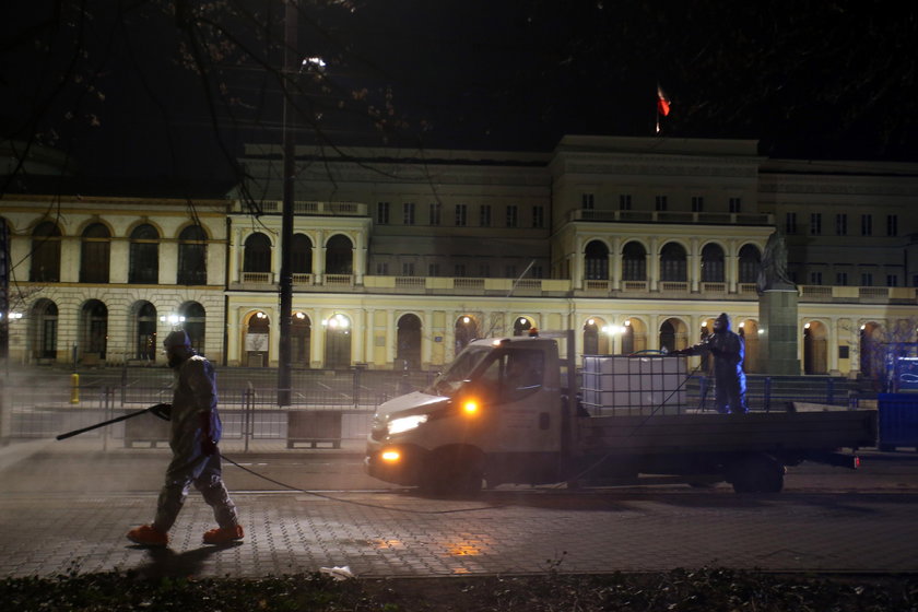 Warszawa w czasie epidemii