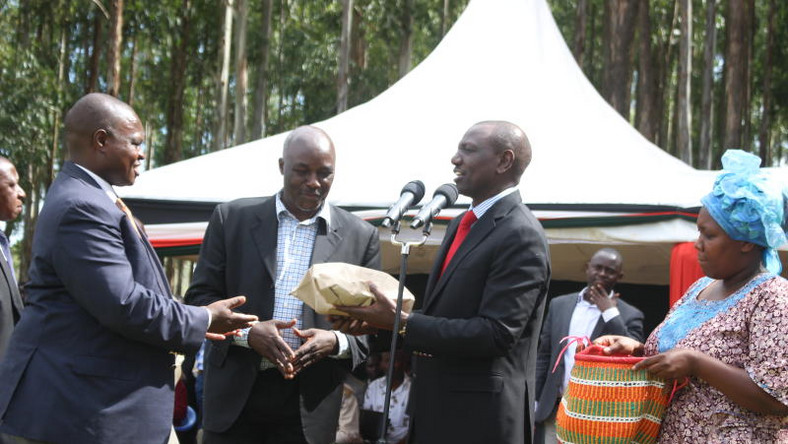 Image result for Ruto in church fundraising