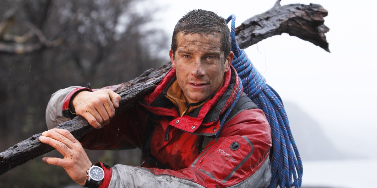 Bear Grylls jest jedną z gwiazd Discovery Channel