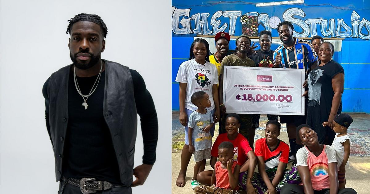 Isaac Kyere donates GHC 15,000, to a dance studio in Ghana - Vimarsana News