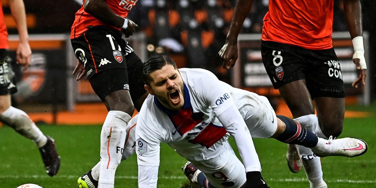 Kiedy Mauro Icardi męczył się na boisku w meczu z Lorient, złodzieje plądrowali mu w tym czasie dom