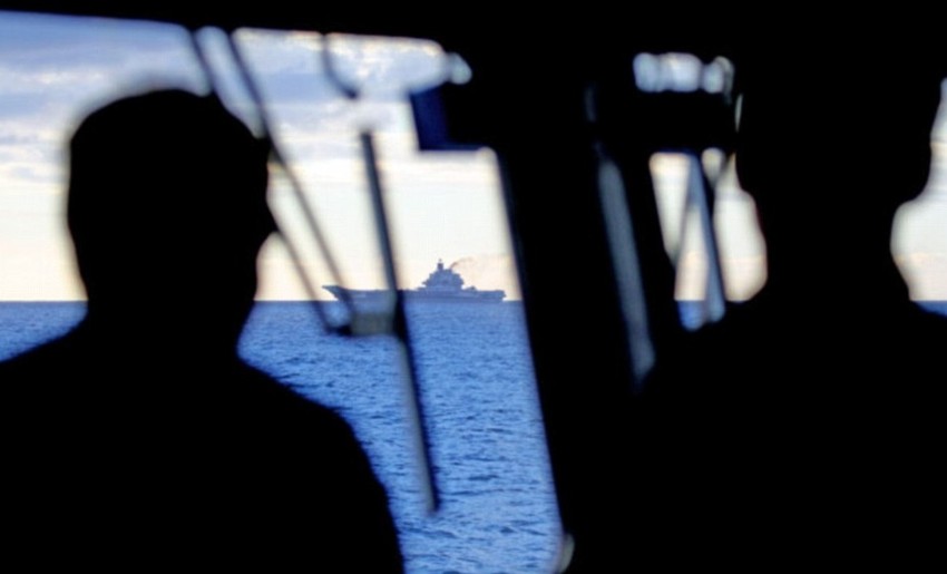 Norveška flota posmatra ruski nosač aviona u Severnom moru