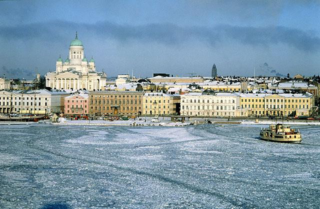 Galeria Finlandia - Helsinki zimową porą, obrazek 1