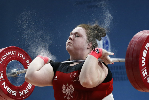 Aleksandra Mierzejewska zdobyła złoty medal w kat. +90 kg w mistrzostwach Europy w podnoszeniu ciężarów w Bukareszcie.