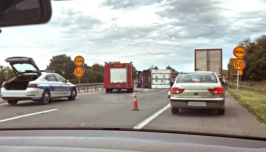 Saobraćajna nesreća na auto-putu ka Nišu