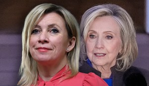 Marija Zaharova i Hilari Klinton