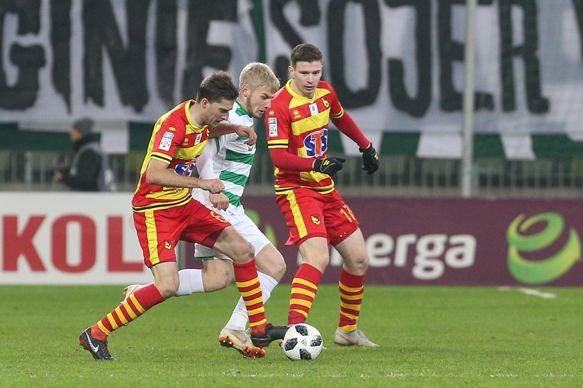 25.11.2018 LECHIA GDANSK - JAGIELLONIA BIALYSTOK LOTTO EKSTRAKLASA PILKA NOZNA