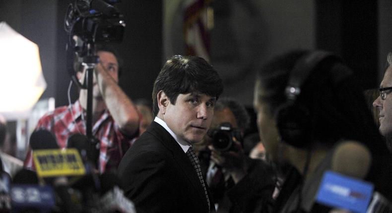 After Strongly Suggesting He May Commute Blagojevich's Sentence, Trump Says Matter Is Under Review