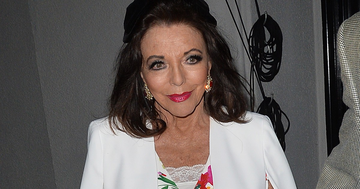 85 Letnia Joan Collins Wybrala Sie Na Randke Z 53 Letnim Mezem Plejada Pl