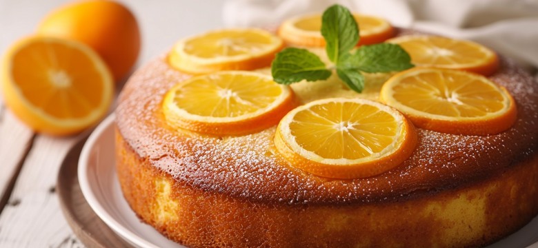 Urzeka smakiem, kolorem i aromatem. Sycylijskie ciasto pomarańczowe zachwyci gości