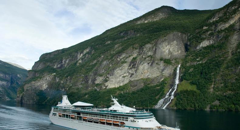 Royal Caribbeans Vision of the Seas ship.