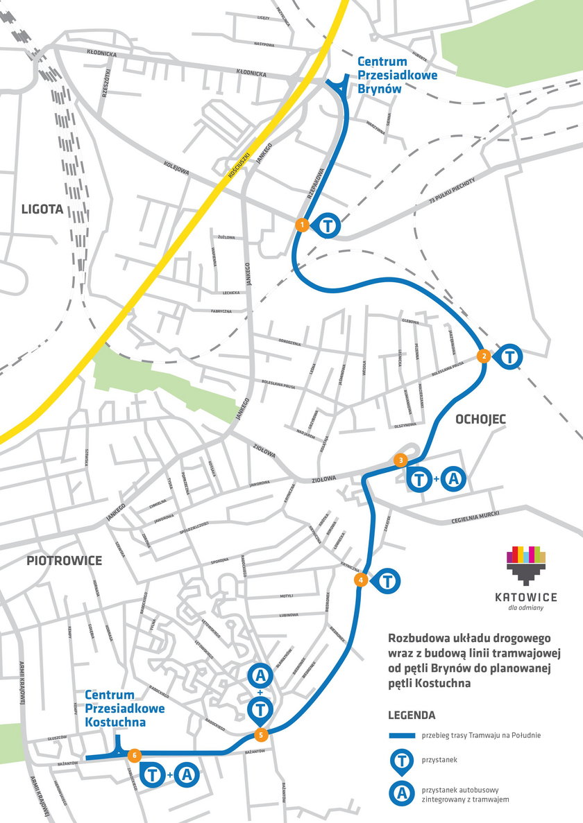 Katowice przygotowują się do budowy nowej linii tramwajowej