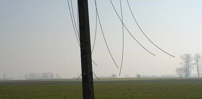 O krok od tragedii przez zerwany kabel