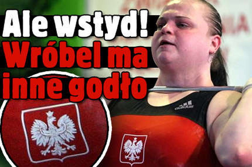 Ale wstyd! Wróbel ma inne godło