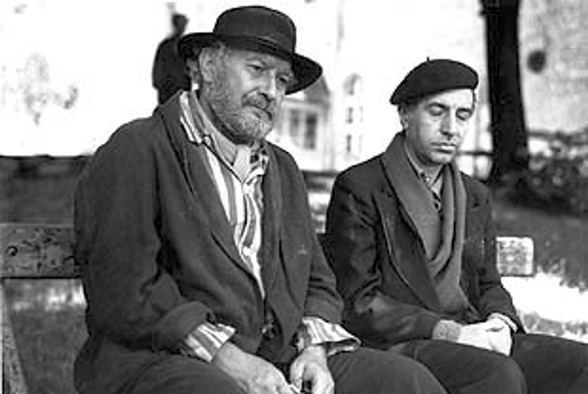 Slobodan - Cica Perović i Zoran Radmilović u televizijskoj drami “Drveni sanduk Tomasa Vulfa“ Danila Kiša