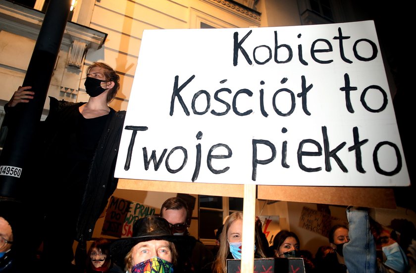 Zakaz aborcji. Trwają protesty w największych polskich miastach