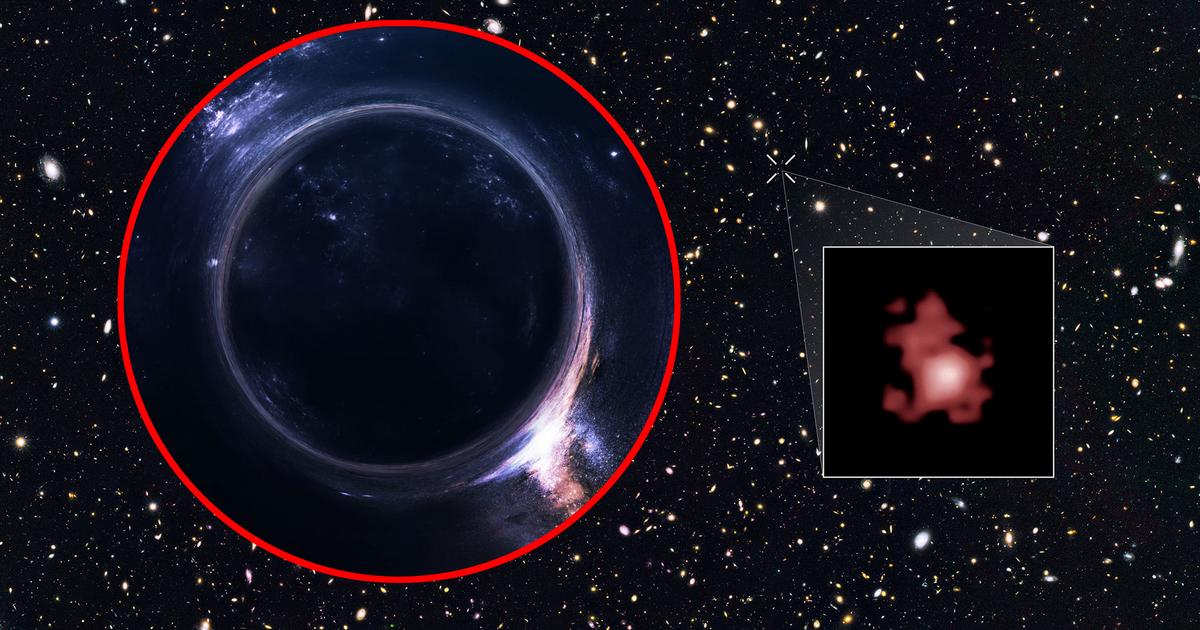 El Telescopio Webb descubrió el agujero negro más antiguo del universo.  Viola leyes conocidas.