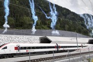 Gotthard rail tunnel opening