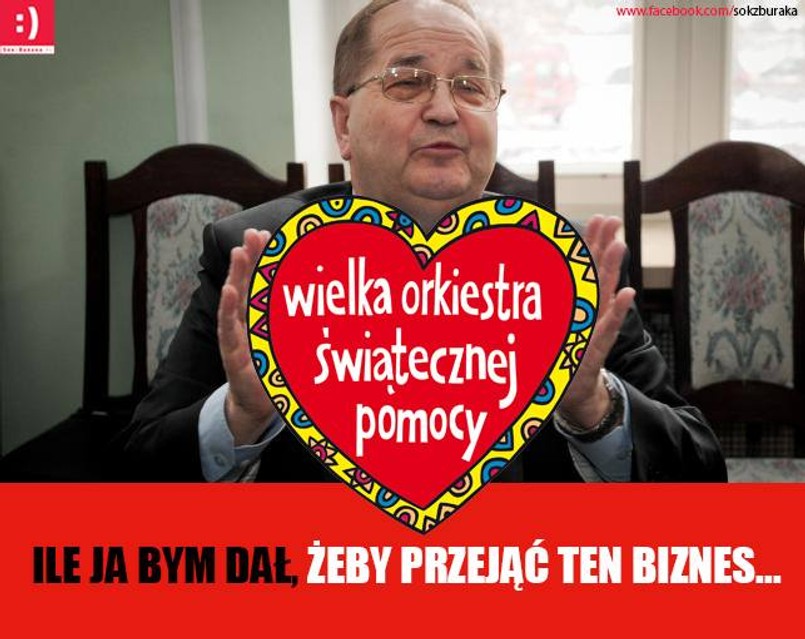 60,7 mln zł - taki przychód za 2013 rok wykazała Fundacja Wielkiej Orkiestry Świątecznej Pomocy. Nic więc dziwnego, że chętnych na przejęcie tego "biznesu" nie brakuje.