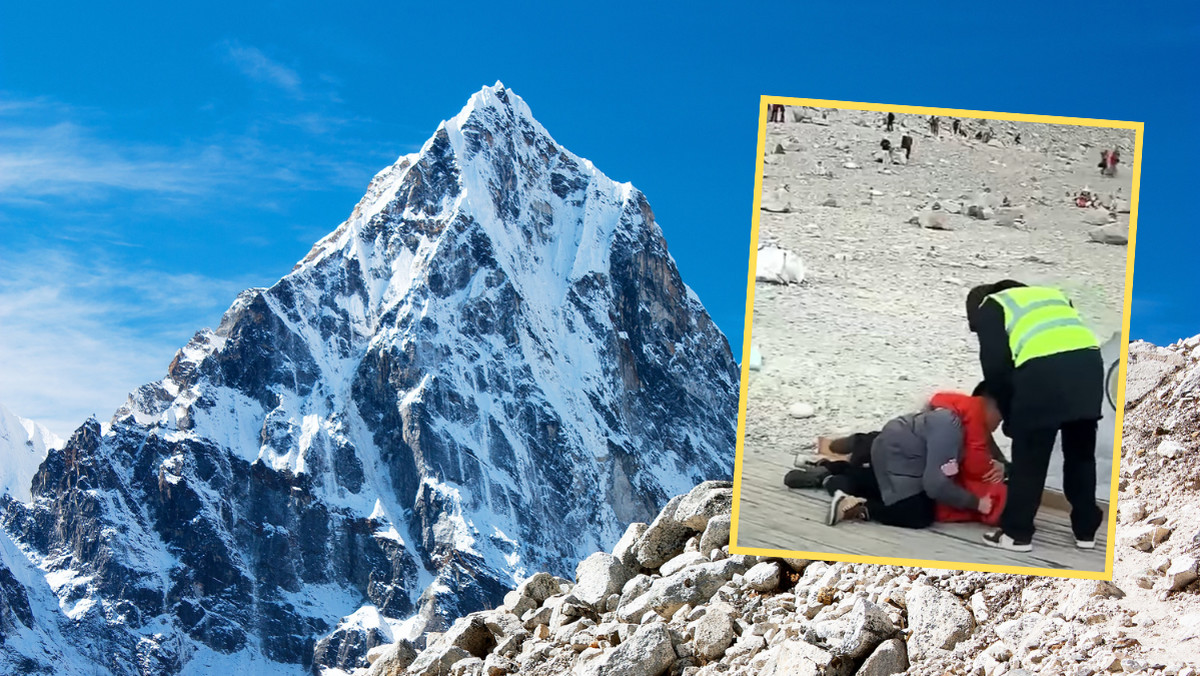 Bójką o selfie z Mount Everest. Interweniowała Straż Graniczna
