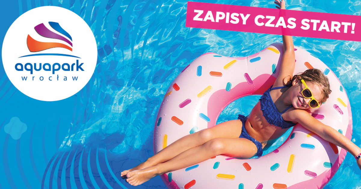AquaWakacje 2026 w Aquaparku Wrocław. Ruszyły zapisy!