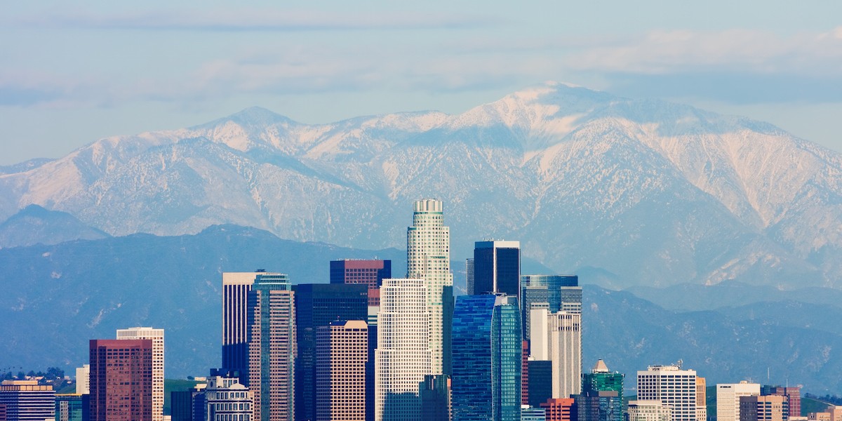 A flash flood watch is in effect as a once-a-decade rainstorm barrels toward Los Angeles