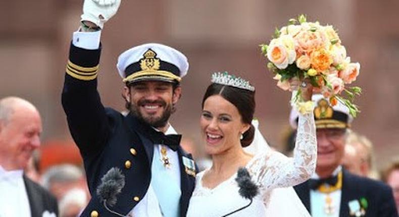 Prince Carl Phillip of Sweden and wife, Sofia Hellqvist