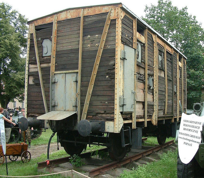 Wagon z pociągu pancernego "Poznańczyk"