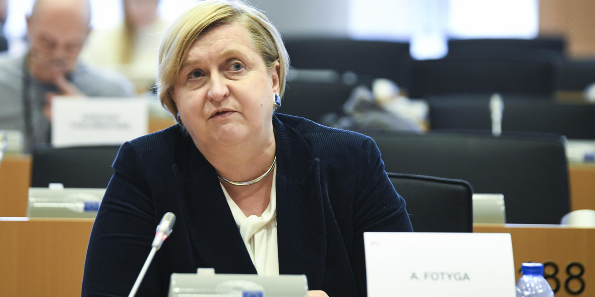 Europosłanka Anna Fotyga