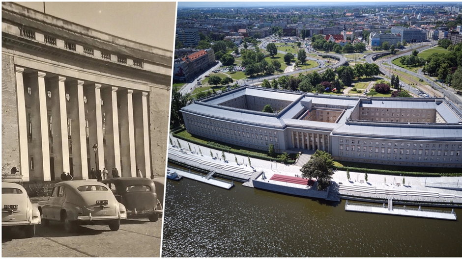 Gmach Dolnośląskiego Urzędu Wojewódzkiego - potężna pamiątka po nazistach