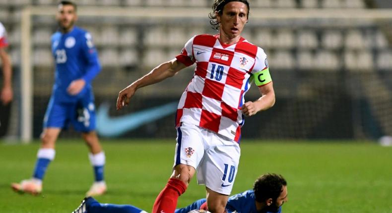 Real Madrid veteran Luka Modric will lead Croatia's challenge at Euro 2020 Creator: Denis LOVROVIC