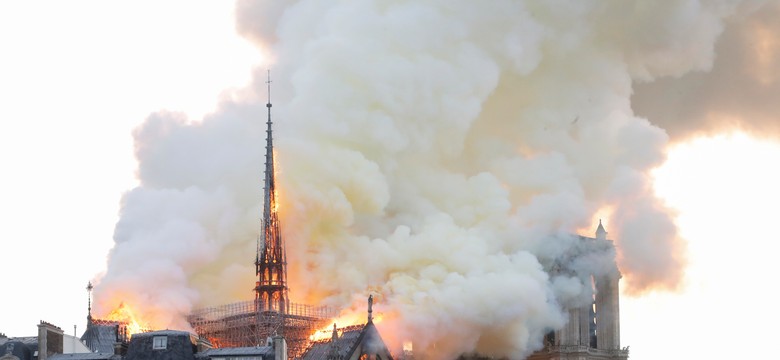 Pożar katedry Notre-Dame. Zdjęcia z Paryża