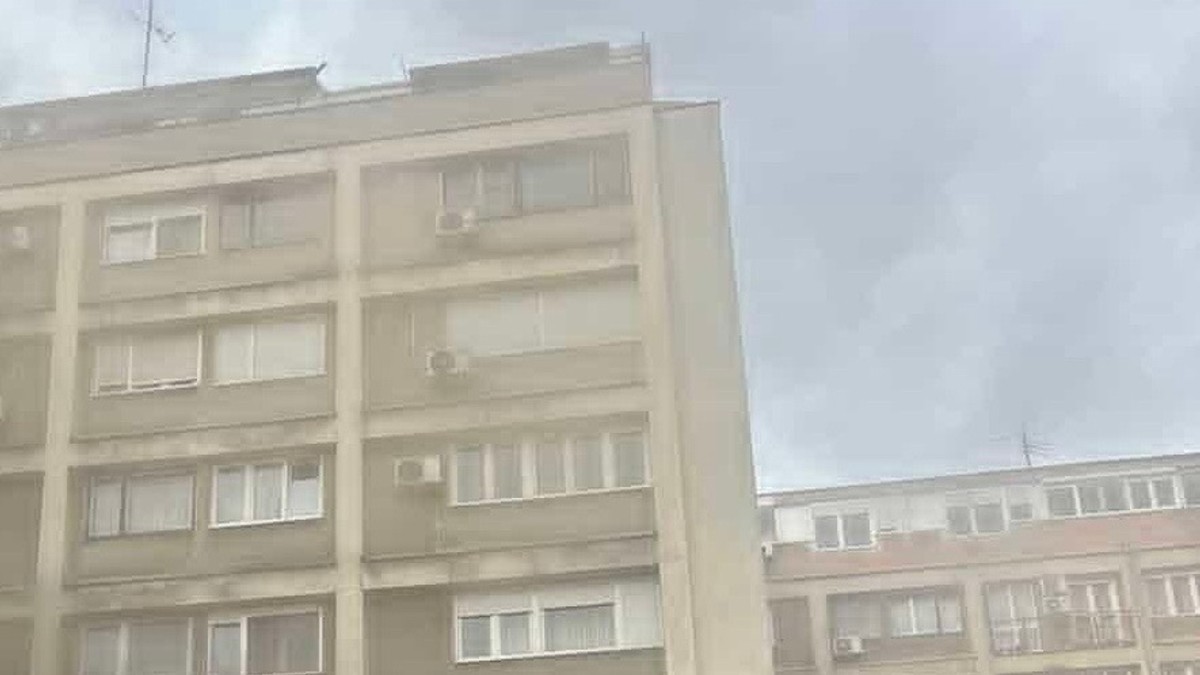 Požar kod Paliluske pijace