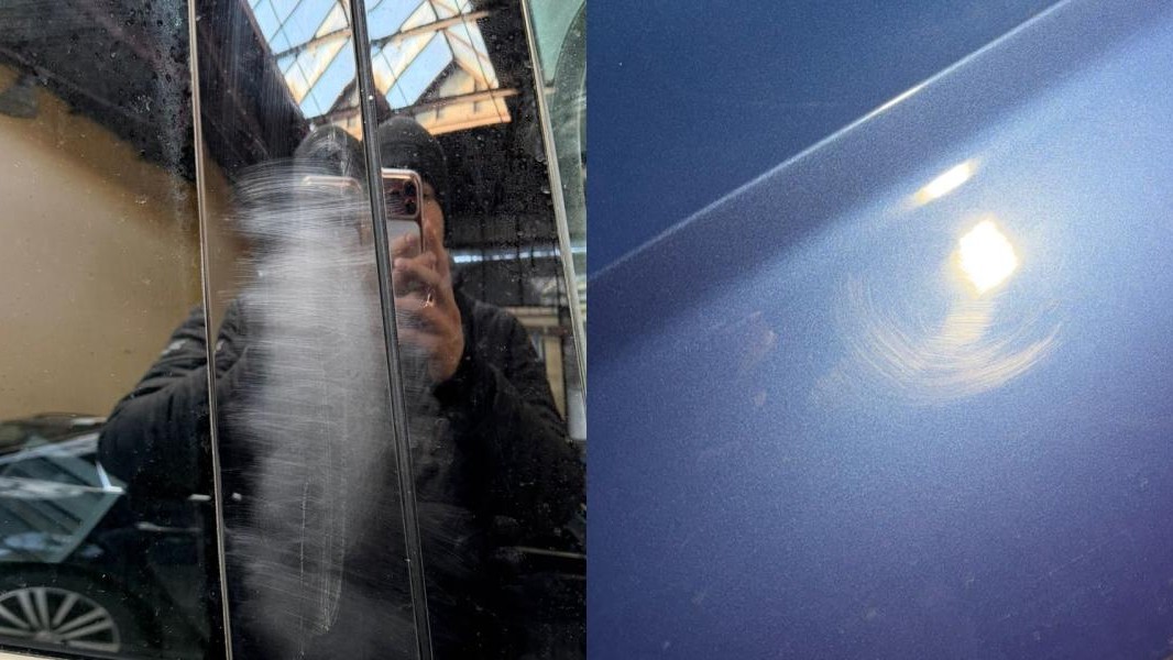 Takéto poškodenie lesklých povrchových materiálov aj samotného laku špongiou je v zime časté. Dajú sa rýchlo a lacno vyriešiť vyleštením.