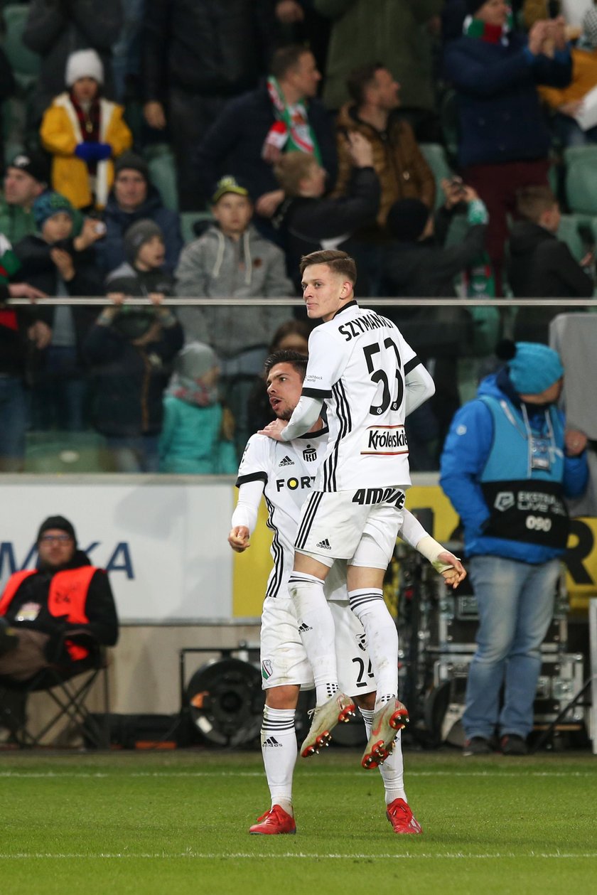 Pilka nozna. Ekstraklasa. Legia Warszawa - Jagiellonia Bialystok. 03.04.2019