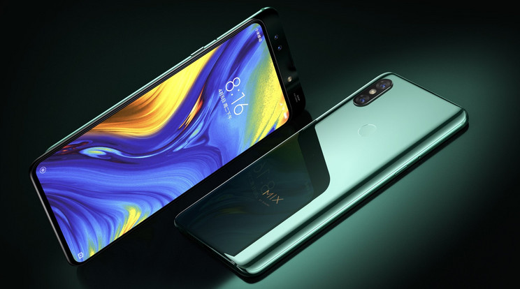 A Mi Mix 3 több színben is elérhető lesz /Fotó: Xiaomi