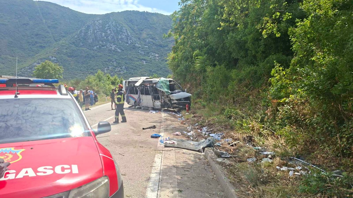 Saobraćajna nesreća na putu Nikšić-Kotor
