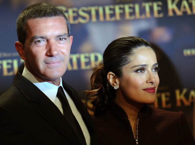 Antonio Banderas i Salma Hayek w Berlinie