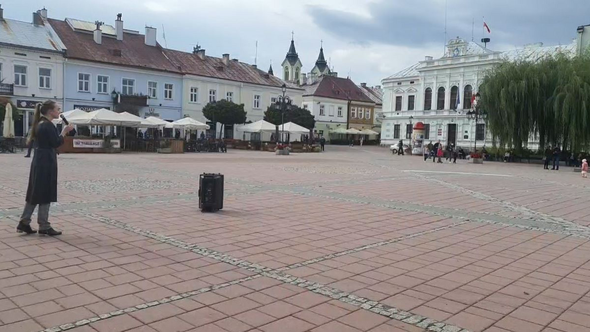 Kuriozalna frekwencja podczas akcji "Stop ukrainizacji Polski" [WIDEO]