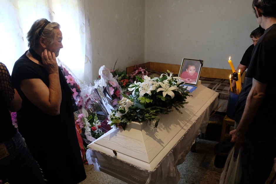 Sahrana male Anđeline