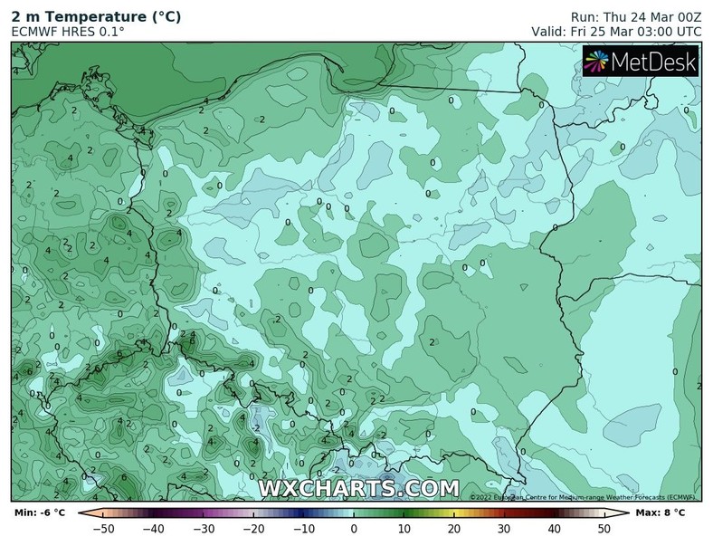 W nocy znów liczne przymrozki