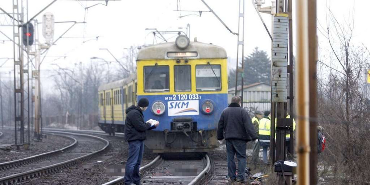 Wpadł pod koła SKM-ki. I to na oczach ludzi