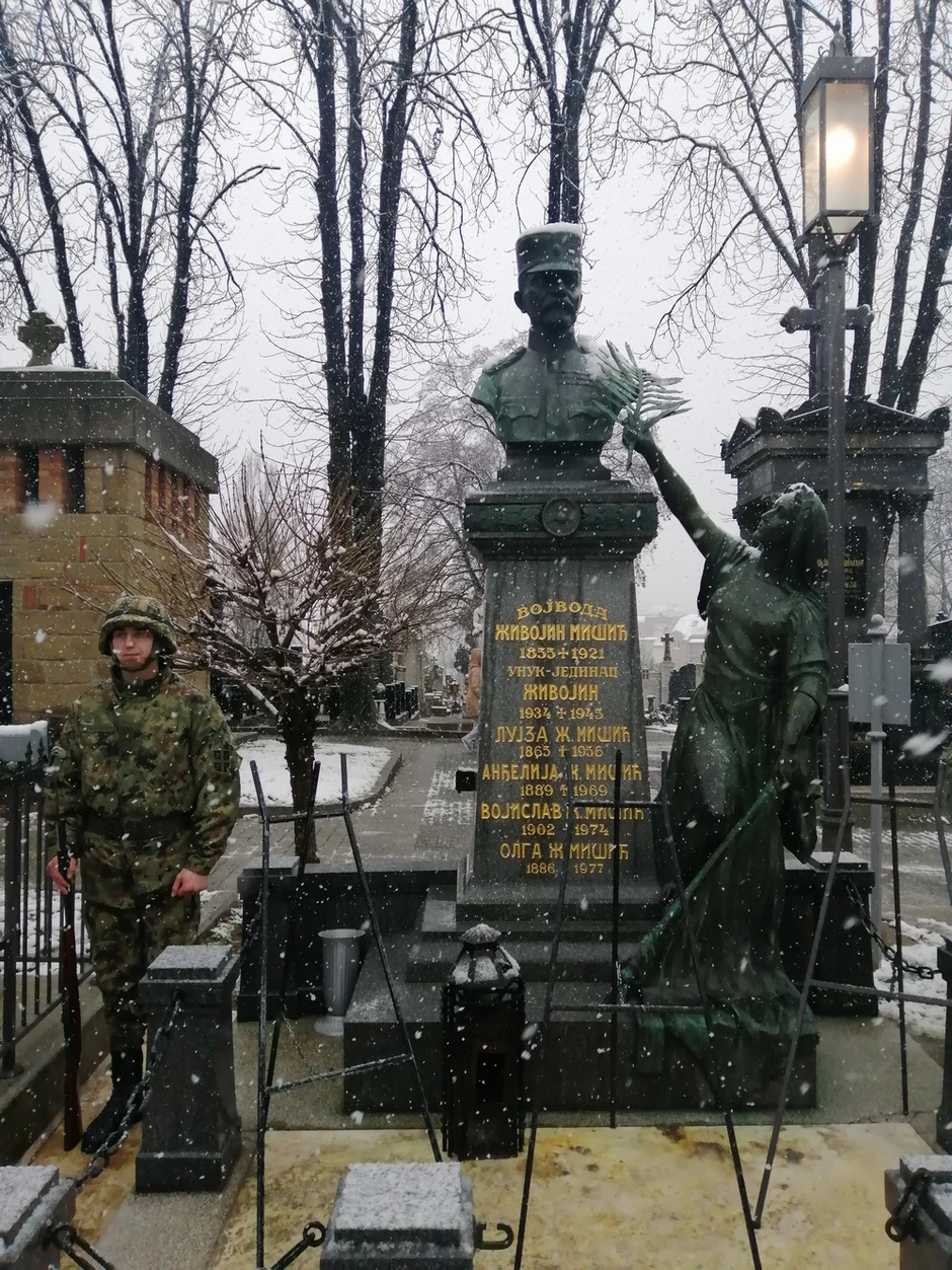 Grad Beograd odao počast srpskim vojskovođama na Novom groblju