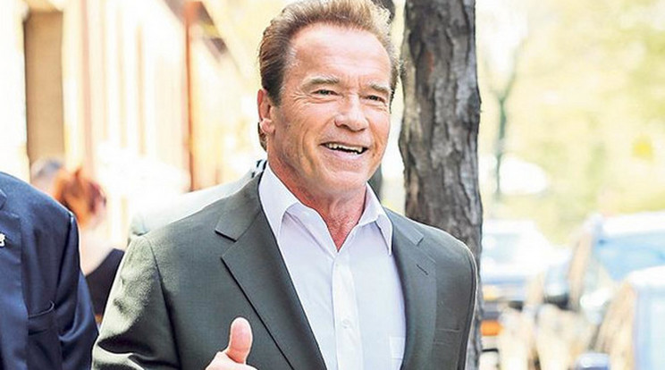 Schwarzenegger rákívánt a fánkra / Fotó: Northfoto