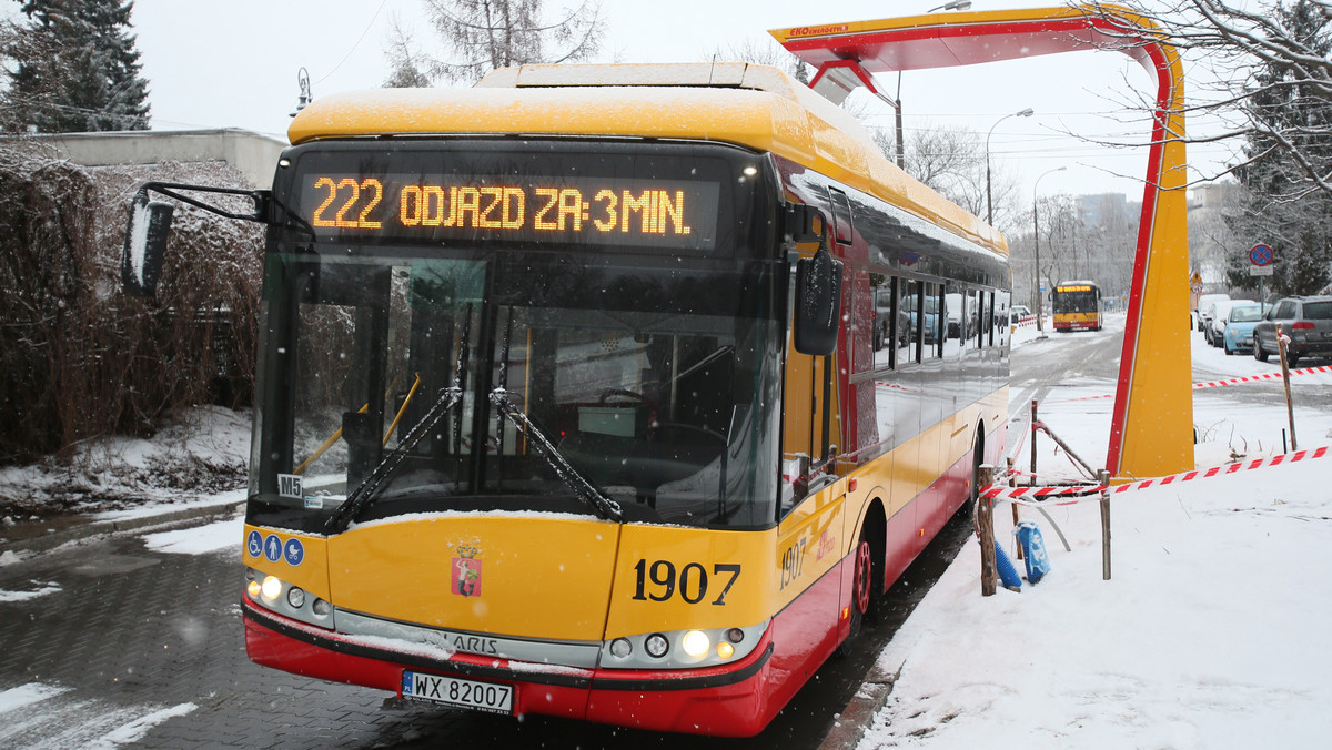 Pierwsza w Warszawie ładowarka dla autobusów elektrycznych