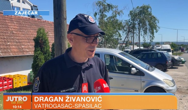 Dragan Živanović, vatrogasac