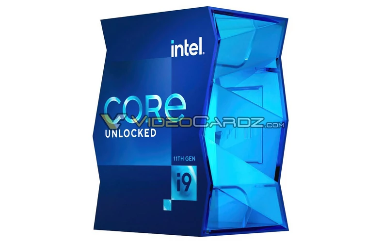 Opakowanie z Intel Core i9-11900K